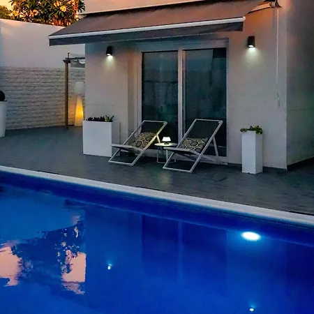 Casa Rafa Villa, 4br Private Pool, Costa Adeje, Tenerife Feriehus *
